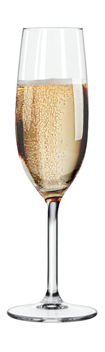 Glass champagne